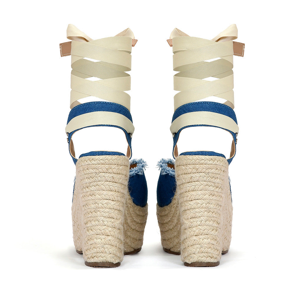 Kata Denim Platforms