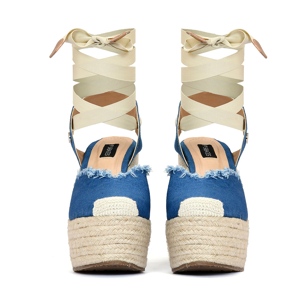 Kata Denim Platforms
